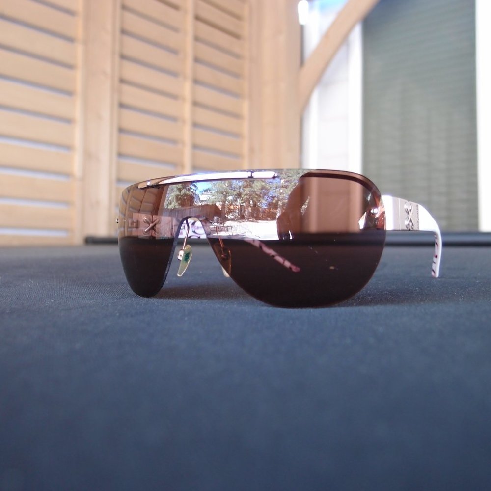 JUST CAVALLI JC139/S SHIELD SUNGLASSES--WITH HARD CASE.